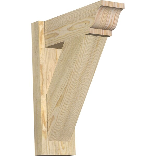 Ekena Millwork Traditional Rough Sawn Traditional Outlooker, Douglas Fir, 6"W x 16"D x 20"H OUT06X16X20TRA01RDF - main